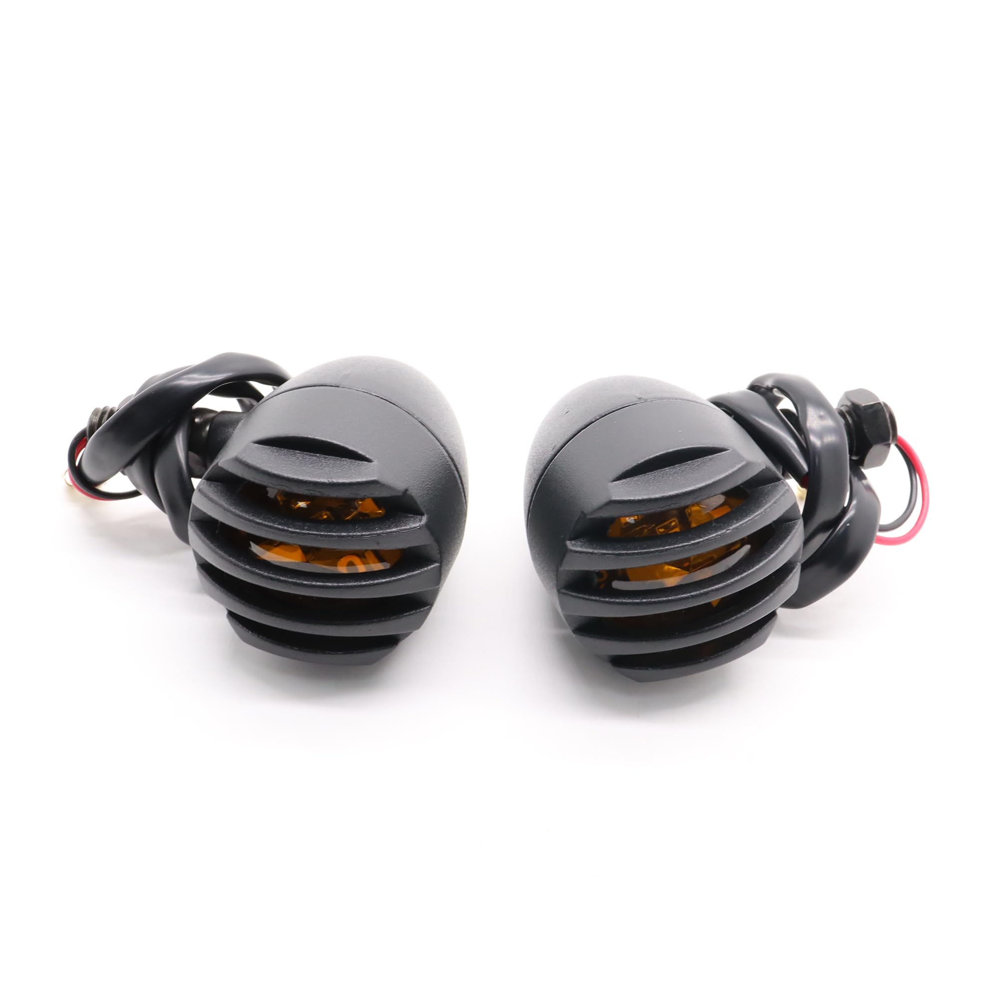 Amazon.co.jp: TASWK Bullet Type Turn Signal Set of 2 Billet Bullet
